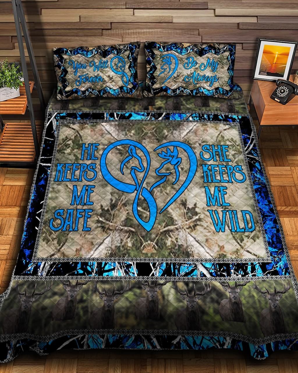 Premium Unique Hunting Couple BeVNing Set Ultra Soft and Warm VNVN210102SA