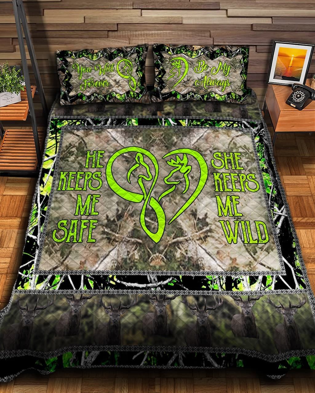 Premium Unique Hunting Couple BeVNing Set Ultra Soft and Warm VNVN210102SA