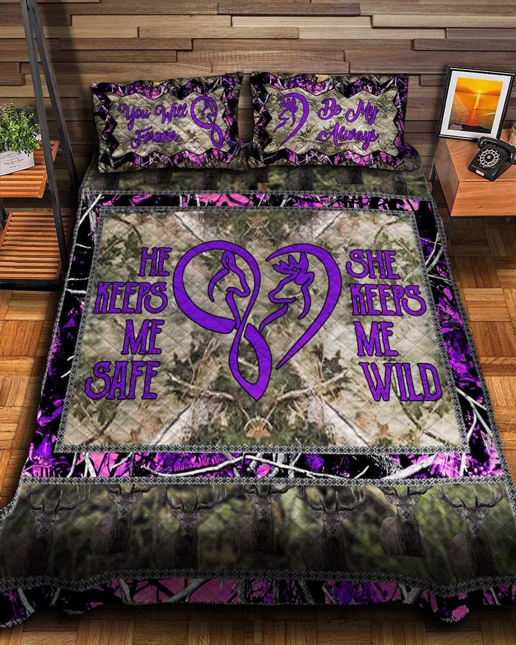 Premium Unique Hunting Couple BeVNing Set Ultra Soft and Warm VNVN210102SA