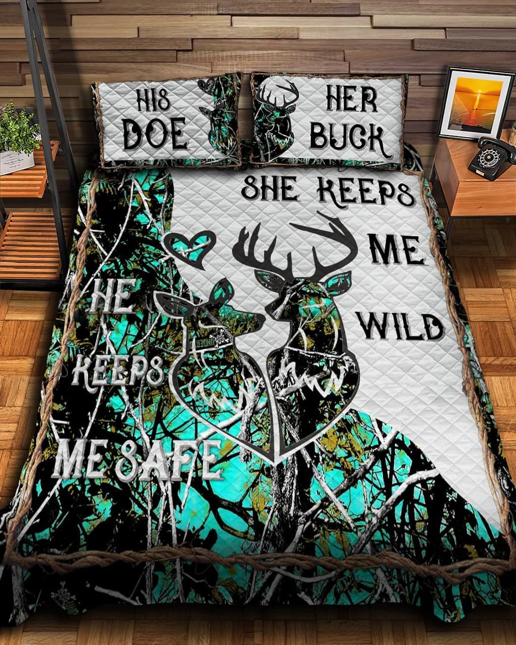 Premium Unique Hunting Couple BeVNing Set Ultra Soft and Warm VNVN210103SA