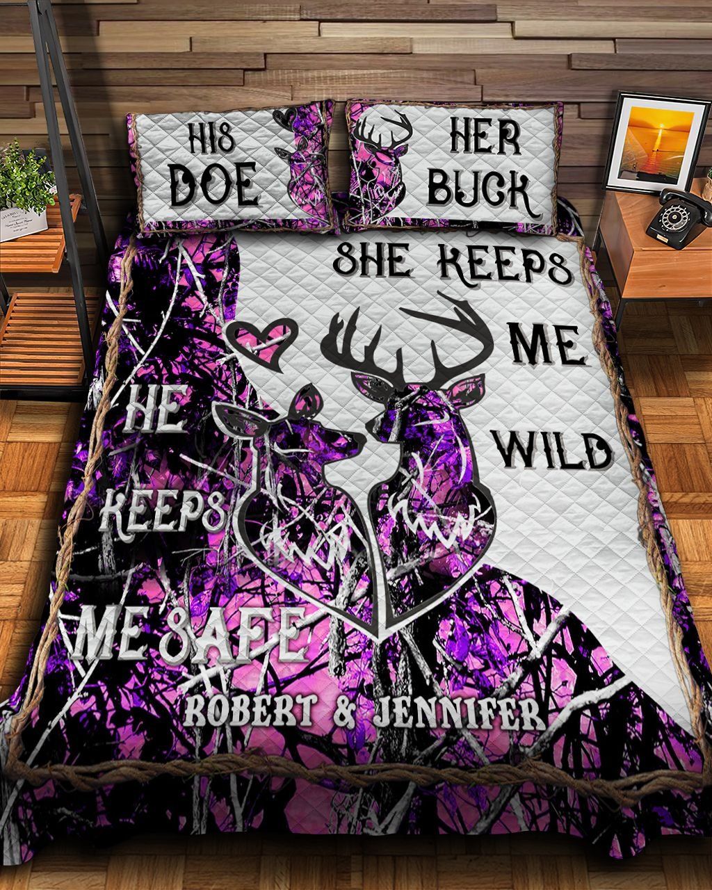 Premium Unique Hunting Couple BeVNing Set Ultra Soft and Warm VNVN210103SA