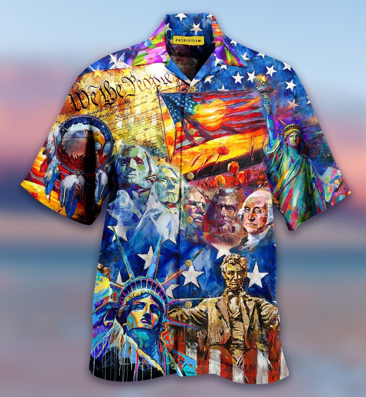 Premium Unique Patriotism Hawaii Shirts Ultra Super Cool and Comfortable VN220303DS