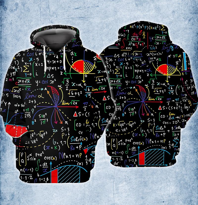 Premium Unique Math Zip Hoodie Ultra Soft and Warm VN250392DS