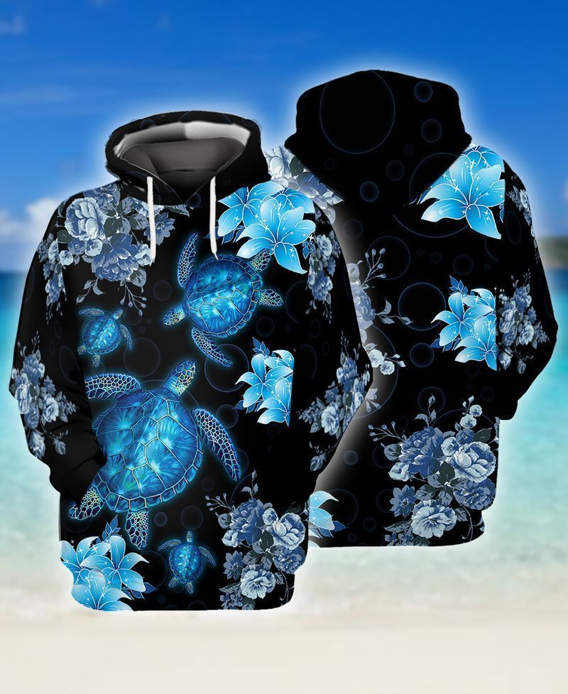 Premium Unique Turtle Zip Hoodie Ultra Soft and Warm VN250336DS