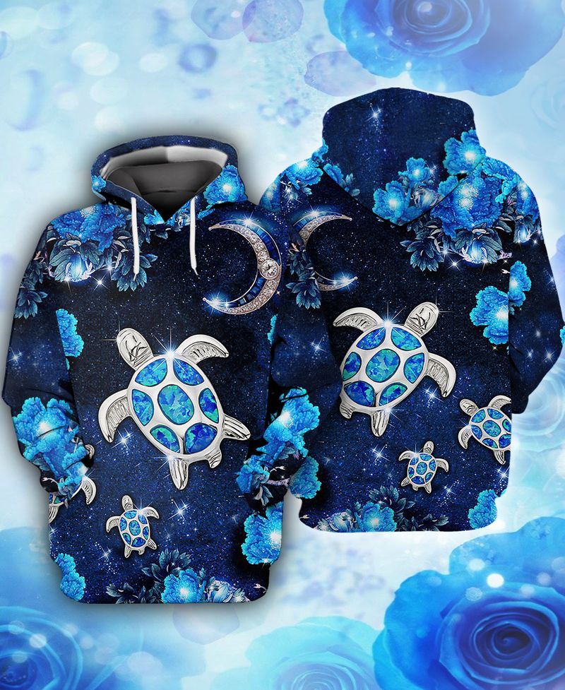 Premium Unique Turtle Zip Hoodie Ultra Soft and Warm VN250329DS