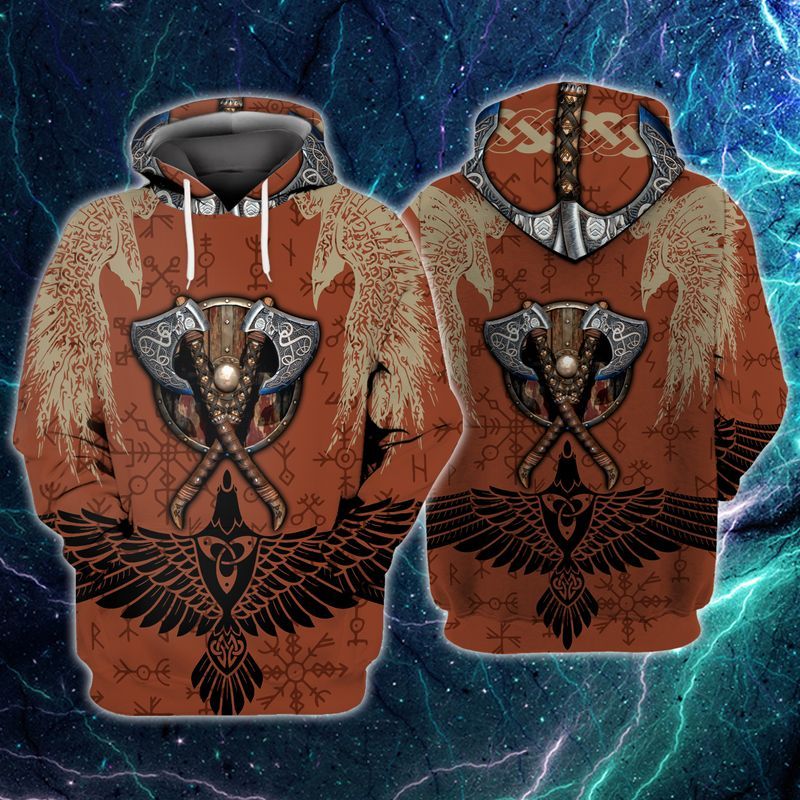 Premium Unique Viking Zip Hoodie Ultra Soft and Warm VN270321DS