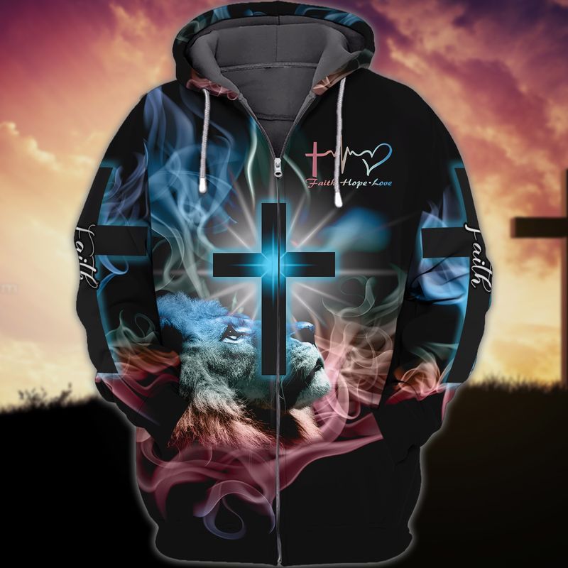 Premium Unique God Zip Hoodie Ultra Soft and Warm VN050402DS