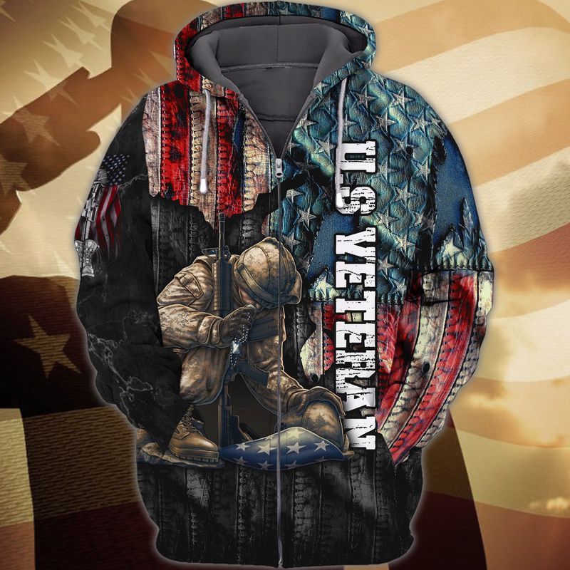 Premium Unique American Veteran Hoodie Ultra Soft And Warm KV270411DS