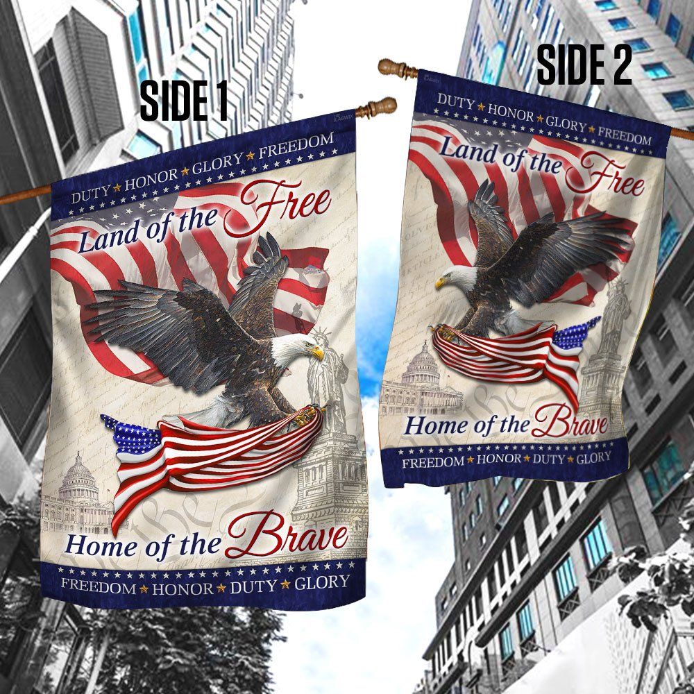 Premium Land Of The Free Flag LTA280611