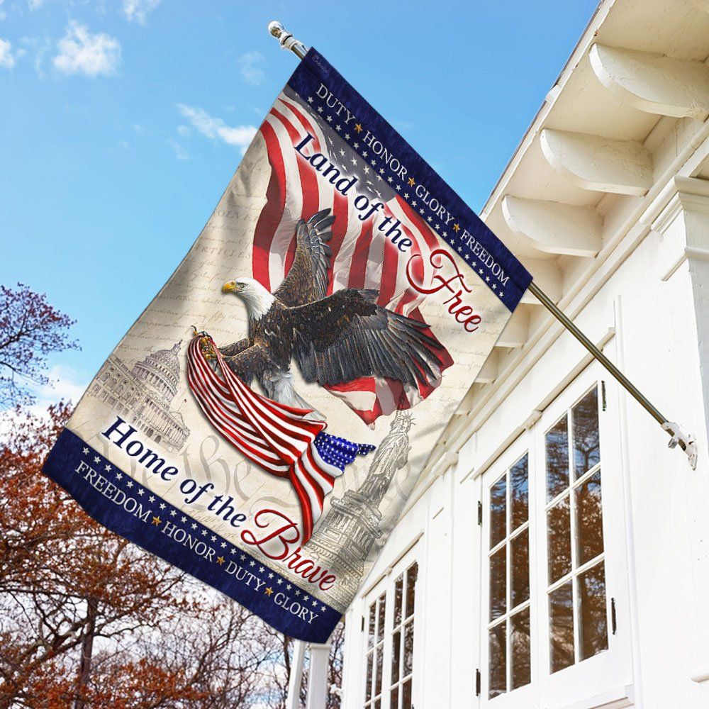 Premium Land Of The Free Flag LTA280611