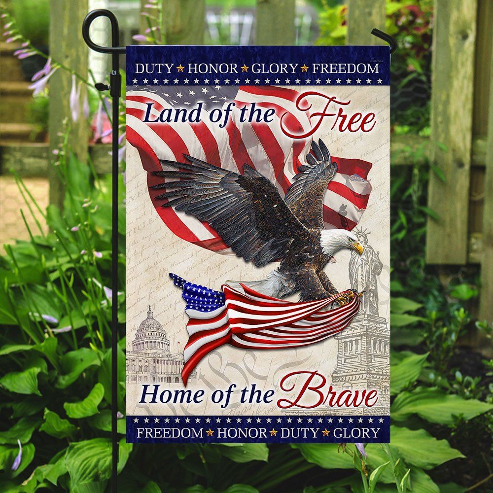 Premium Land Of The Free Flag LTA280611