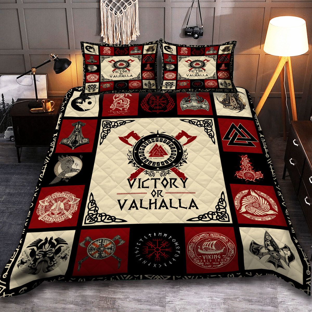 Premium Unique Viking Victory Bedding Set Ultra Soft and Warm VXK300602XX
