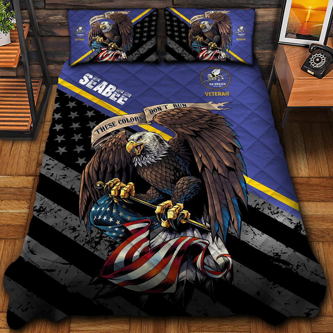 Premium Seabee 3D Polo All Over Printed DDD020601MT