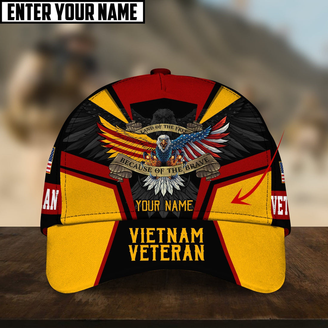 Premium Unique Vietnam Veteran Cap PVC071008