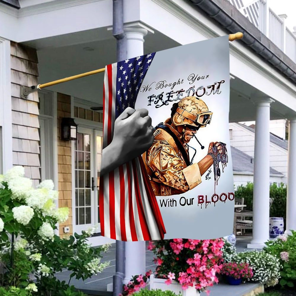 Premium Freedom With Out Blood Flag TVN101003