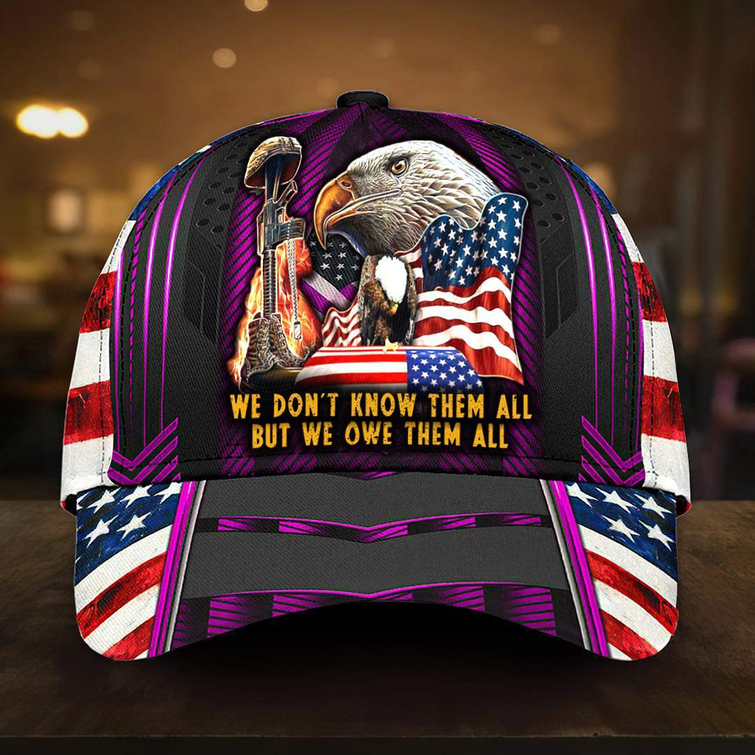 Premium Eagle Veteran Cap Multicolored US Flag | Brosvet