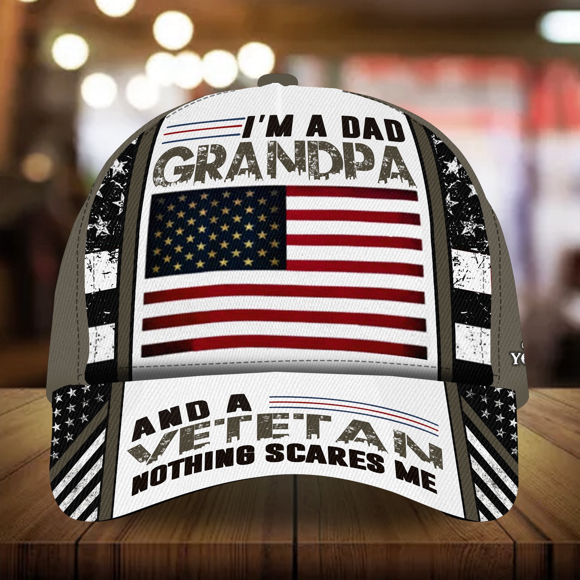 Best Premium Veteran Cap 3D Cotton Multicolor Personalized | Brosvet