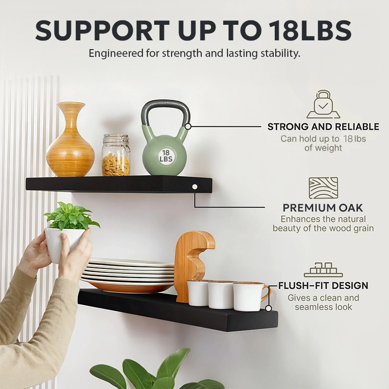 Hidden Wall Shelf — Elegant Decor with a Secret Inside