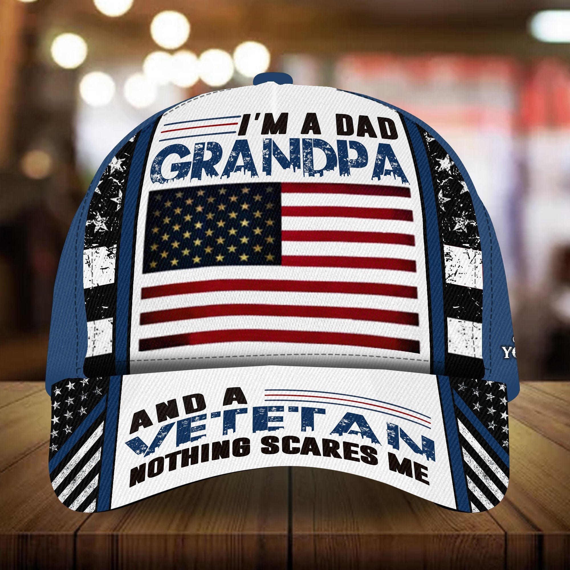 Best Premium Veteran Cap 3D Cotton Multicolor Personalized | Brosvet