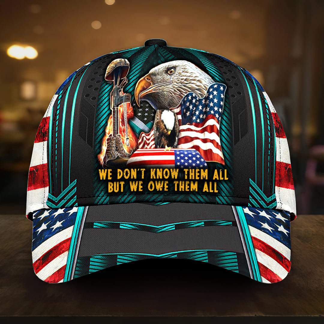 Premium Eagle Veteran Cap Multicolored US Flag | Brosvet