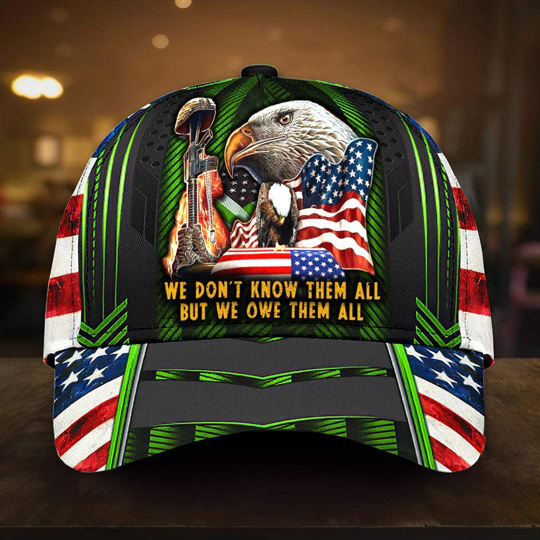 Premium Eagle Veteran Cap Multicolored US Flag | Brosvet