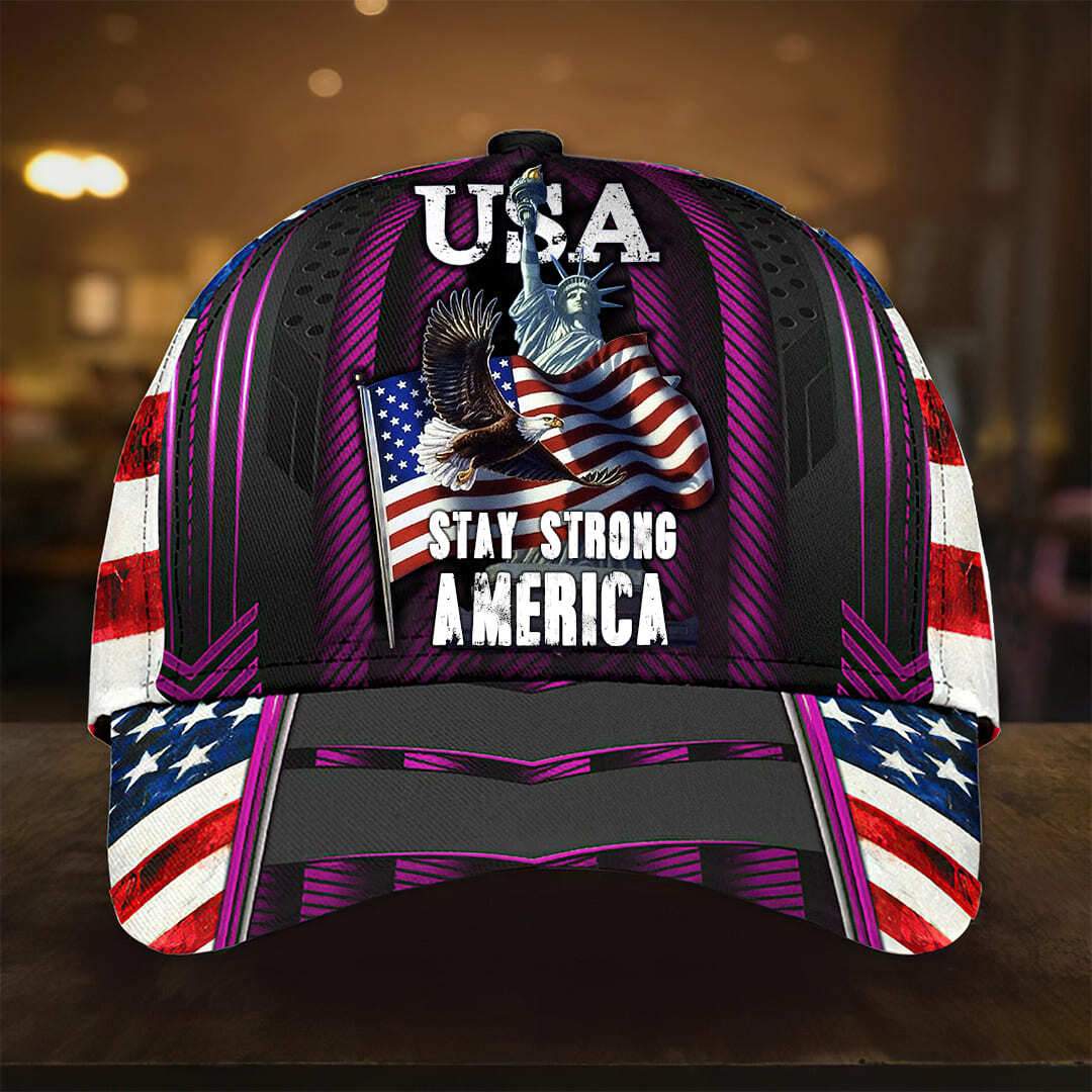 America Patriotic Eagle Cap 3D | Brosvet