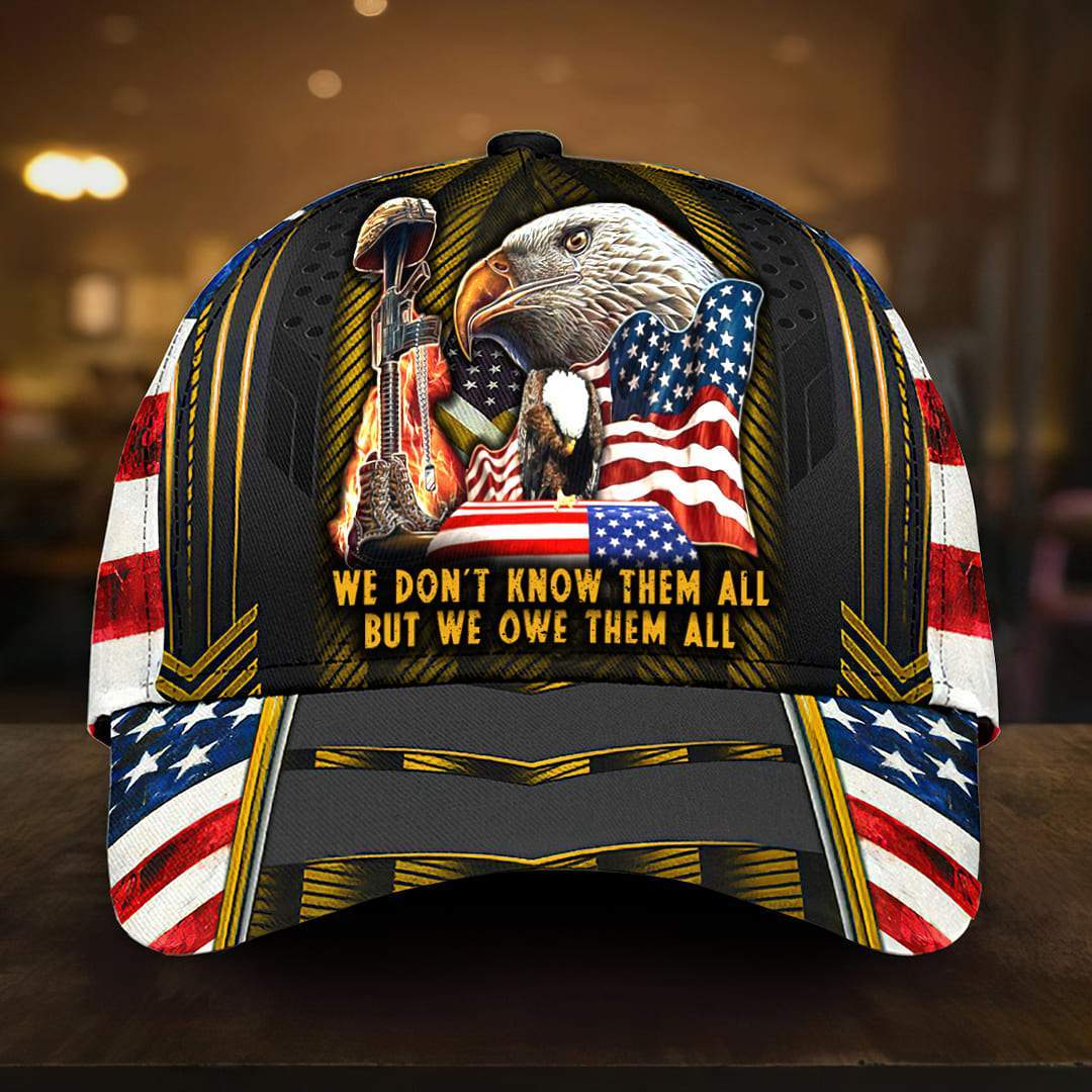 Premium Eagle Veteran Cap Multicolored US Flag | Brosvet
