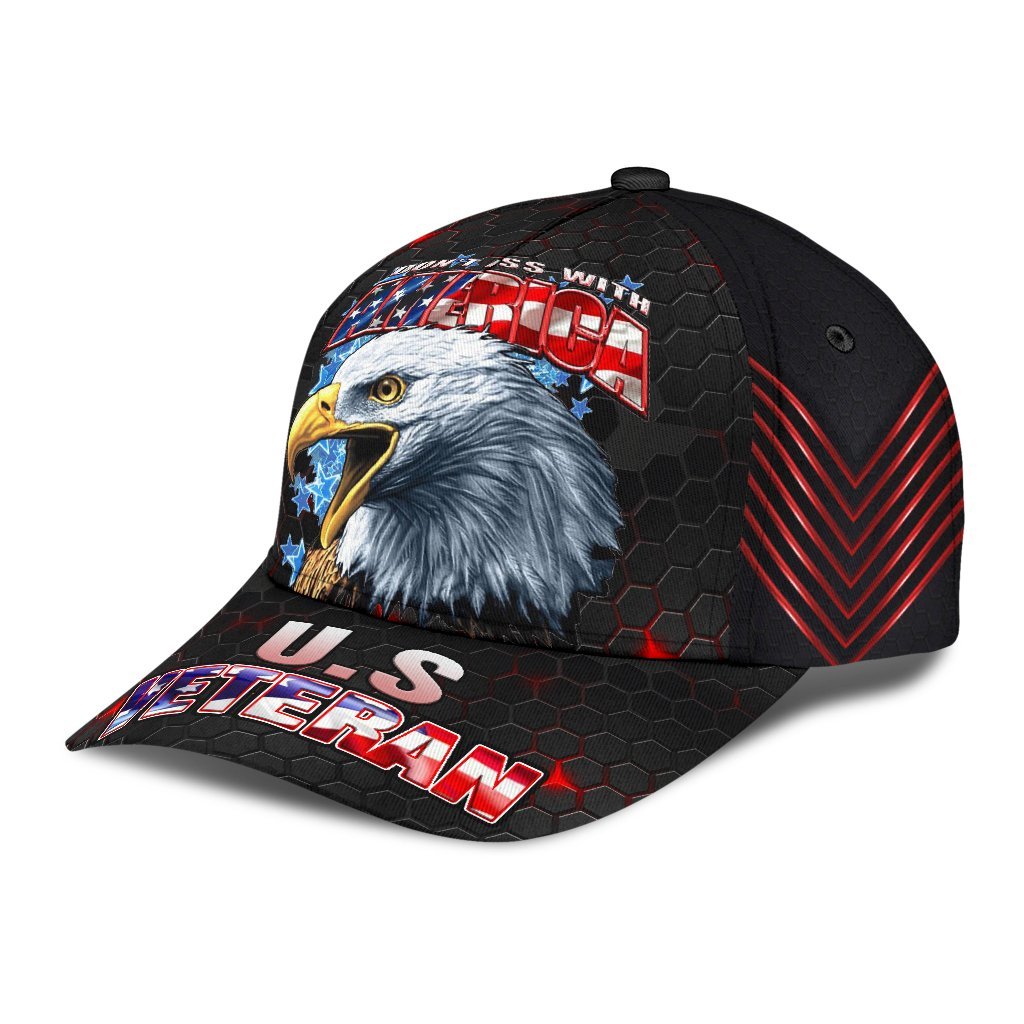 Don't Miss With American Veteran Classic Cap 3D | Brosvet