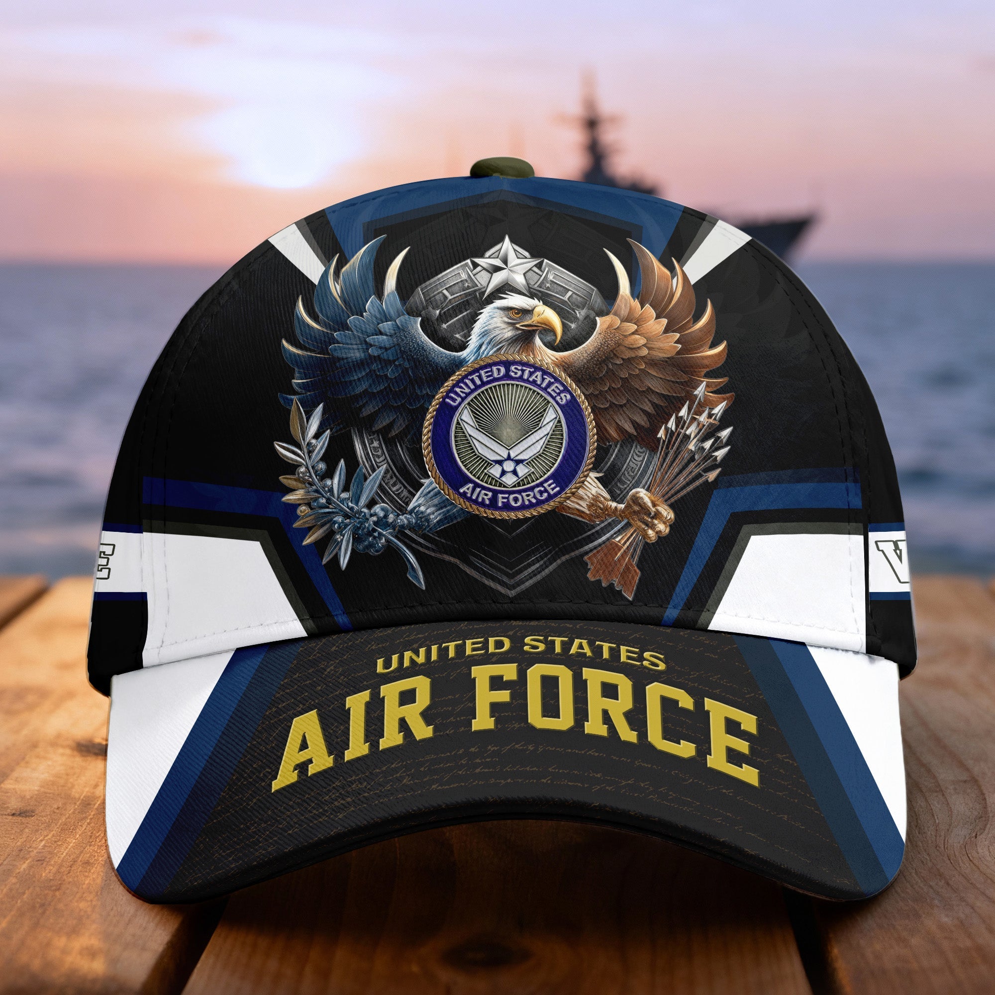 Custom Name Veterans Baseball Hat - Men's Cap, Personalized Men Cap, Gift Idea for Veterans Day, Memorial Day CAP0910202501