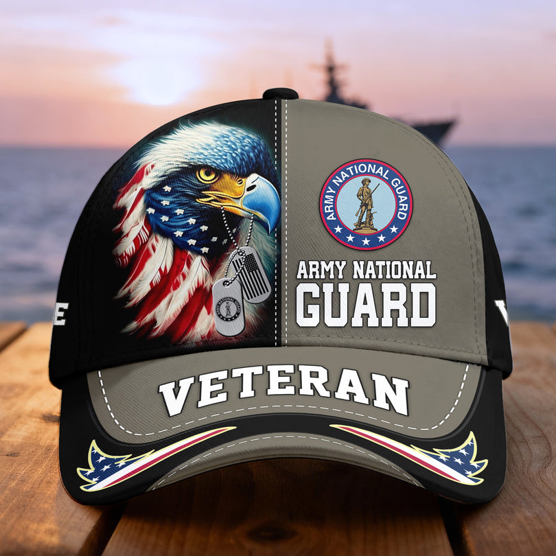 Custom Name Veterans Baseball Hat, Men's Cap, Personalized Men Cap, Gift Idea for Veterans Day, Memorial Day CAP0910202502