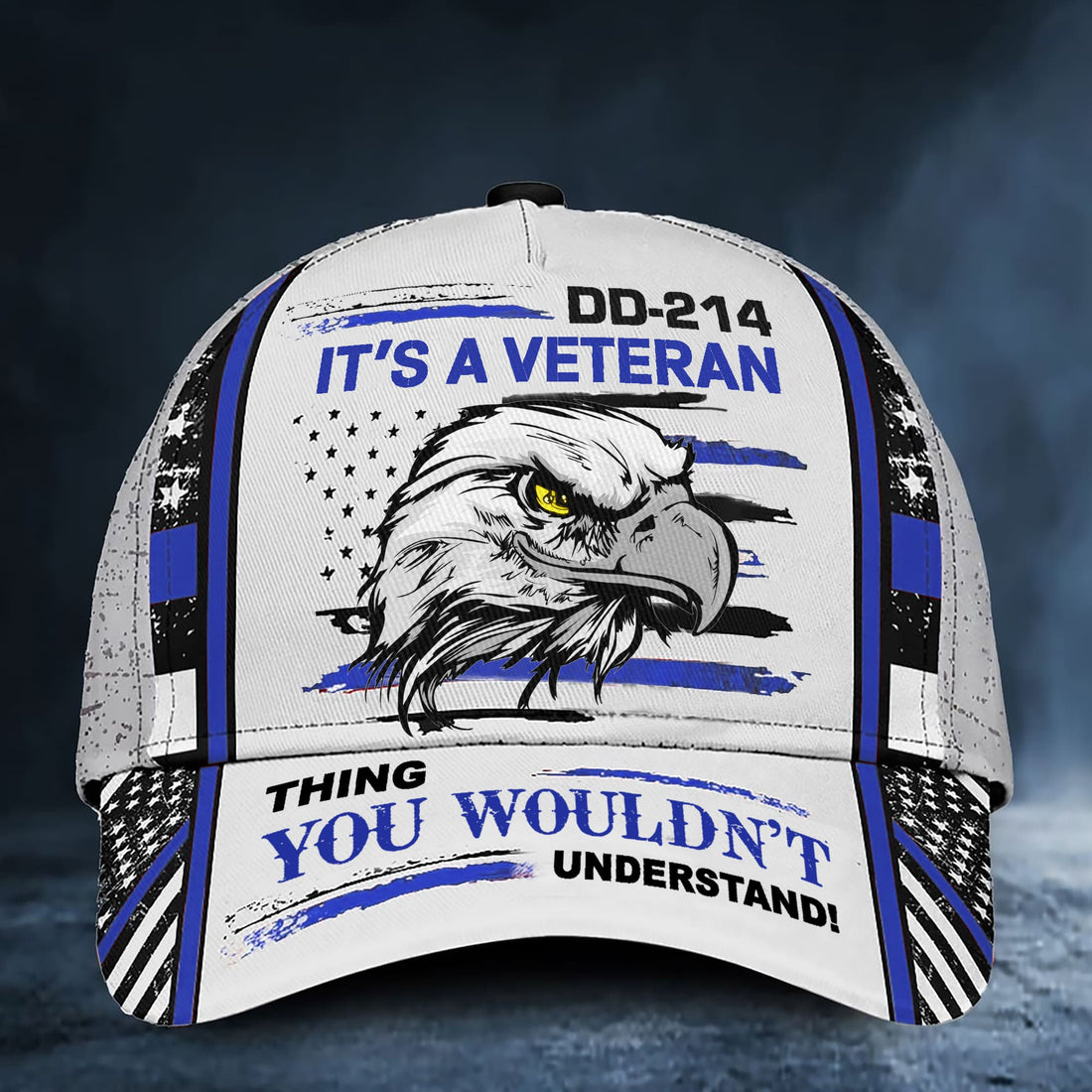 Premium DD-214 Veteran Cap 3D Multicolor | Brosvet