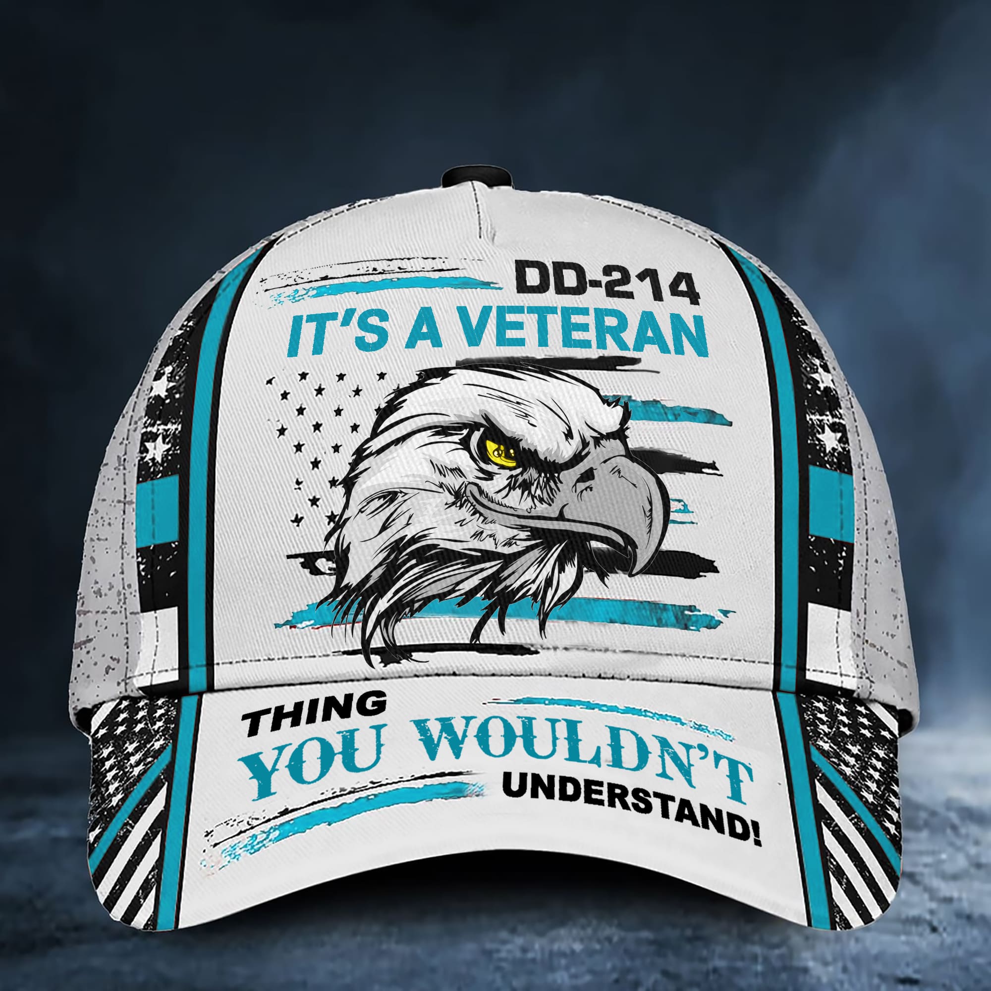 Premium DD-214 Veteran Cap 3D Multicolor | Brosvet