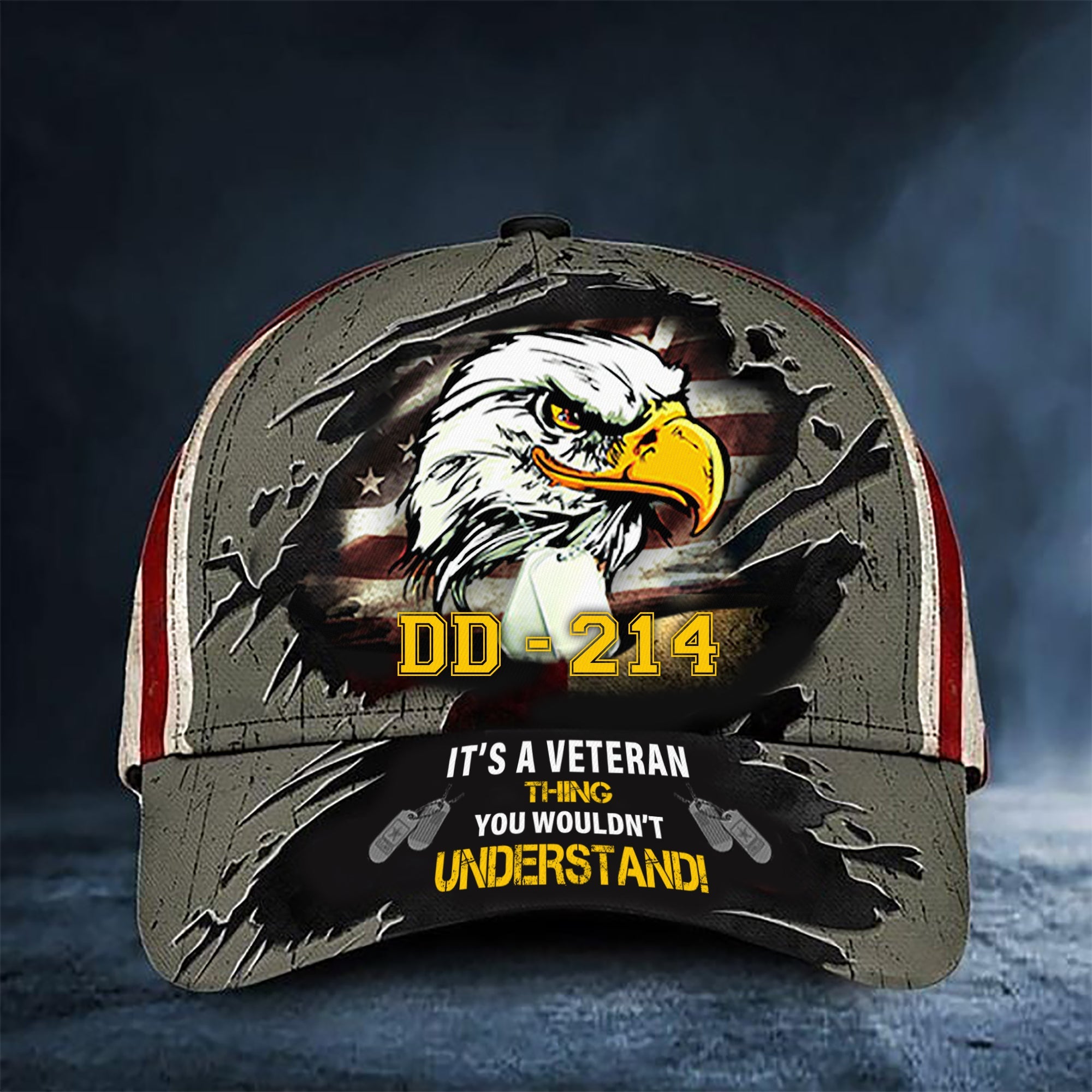 DD-214 It's A Veteran Thing You Wouldn't Understand Classic Cap 3D | Brosvet