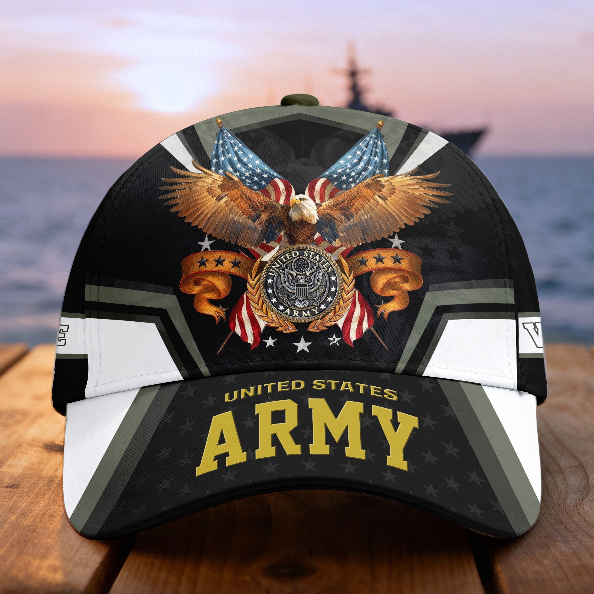 Custom Name Veterans Baseball Hat, Men's Cap, Personalized Men Cap, Gift Idea for Veterans Day, Memorial Day CAP0910202502