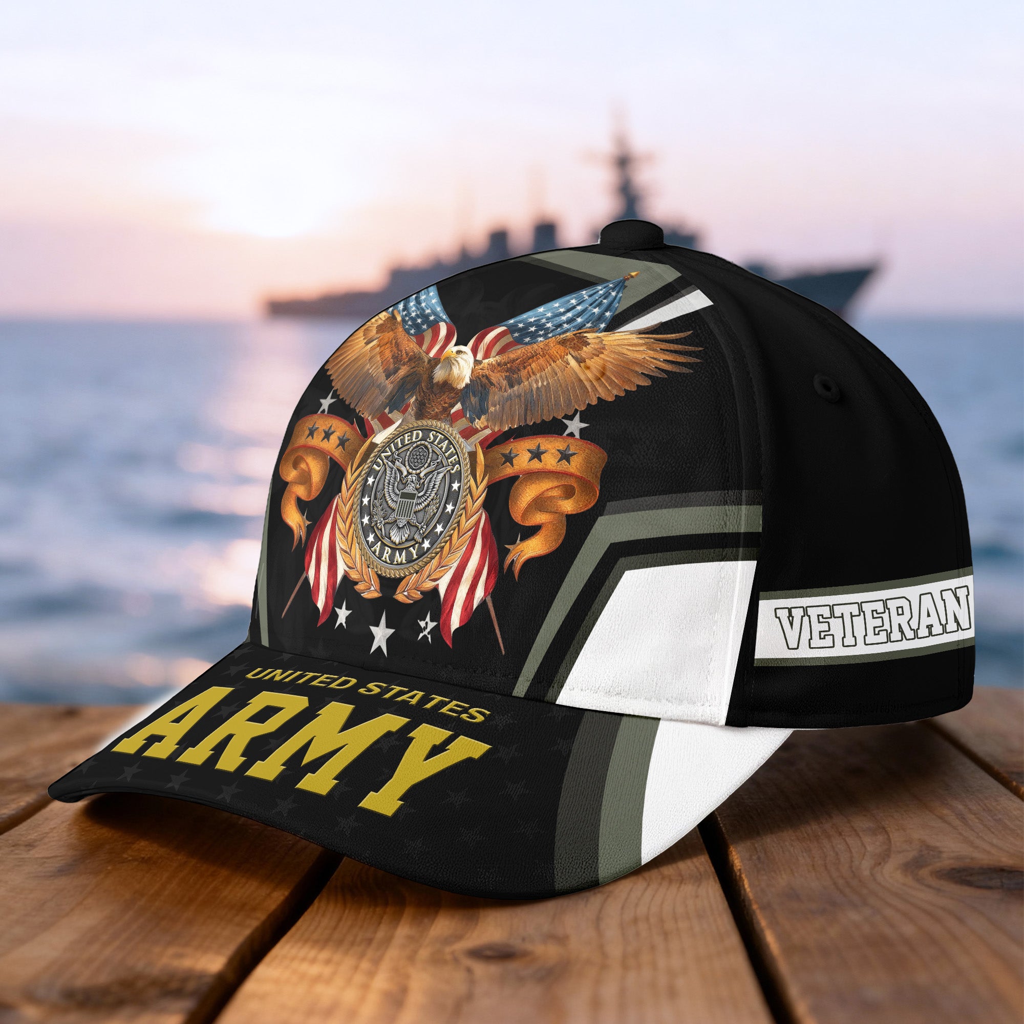 Custom Name Veterans Baseball Hat, Men's Cap, Personalized Men Cap, Gift Idea for Veterans Day, Memorial Day CAP0910202502