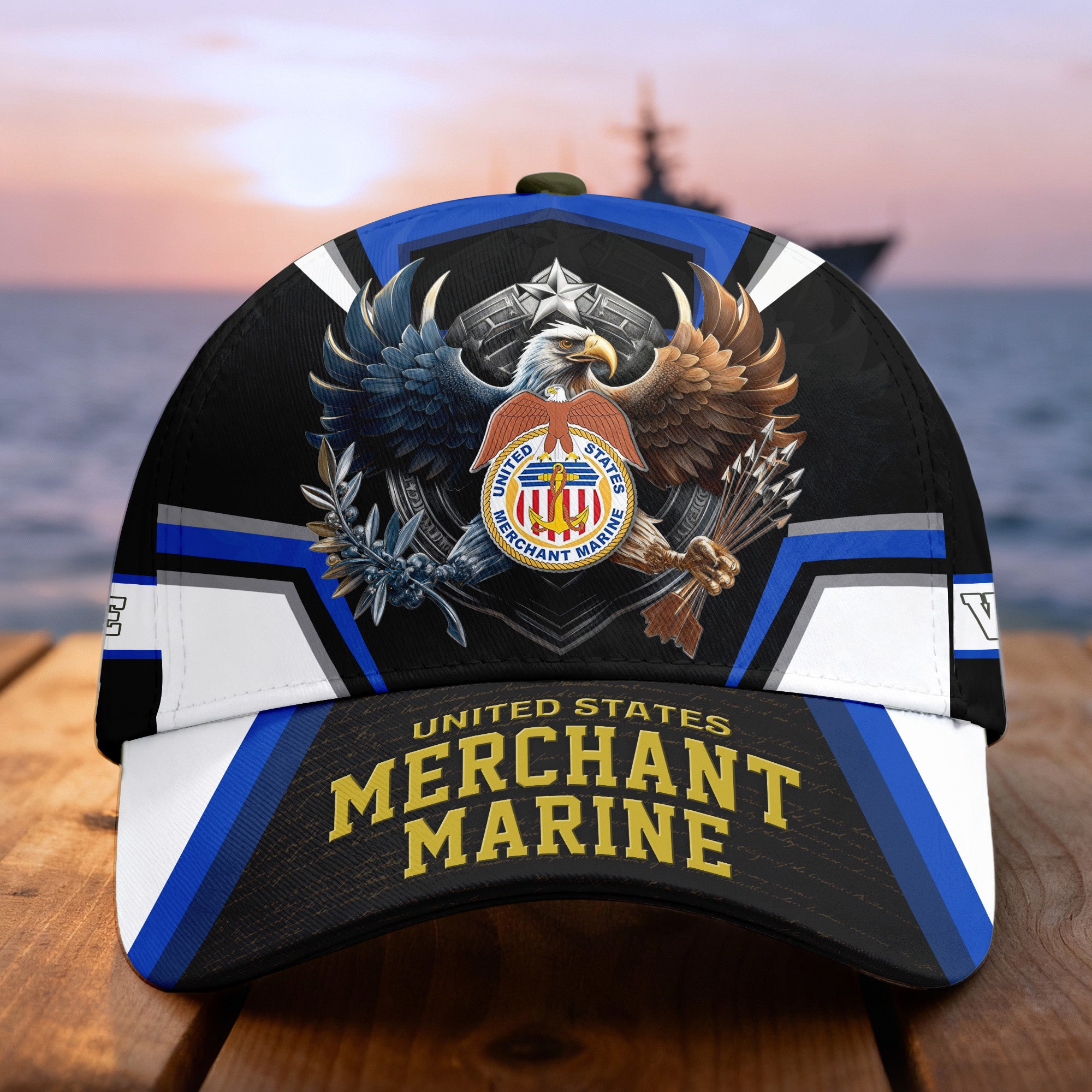 Custom Name Veterans Baseball Hat - Men's Cap, Personalized Men Cap, Gift Idea for Veterans Day, Memorial Day CAP0910202501