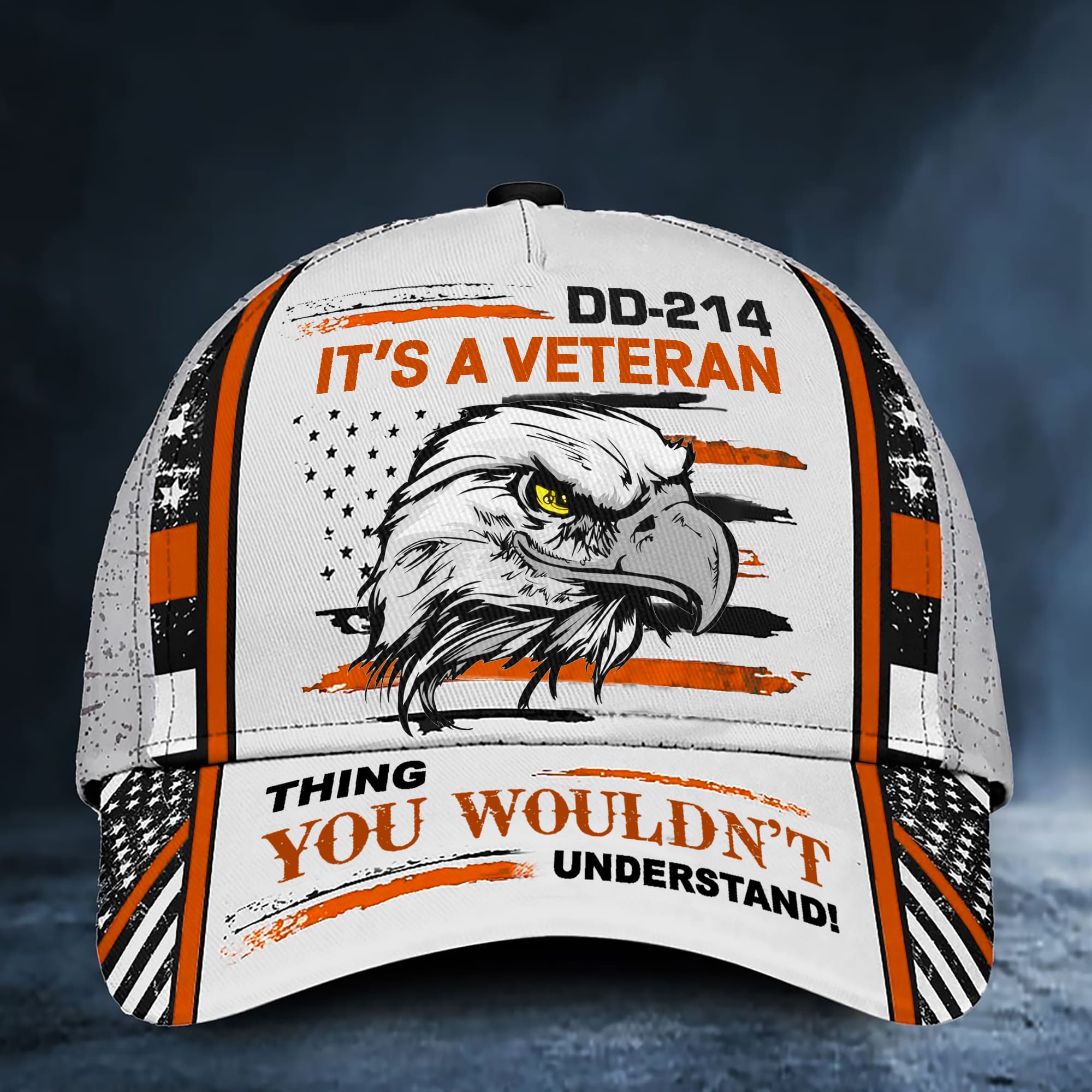 Premium DD-214 Veteran Cap 3D Multicolor | Brosvet