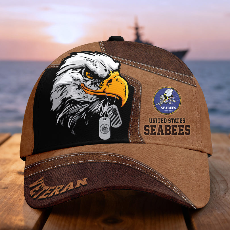 Custom Name Veterans Baseball Hat Men’s Cap Great Gift for Veterans Day Memorial Day CAP2110202502