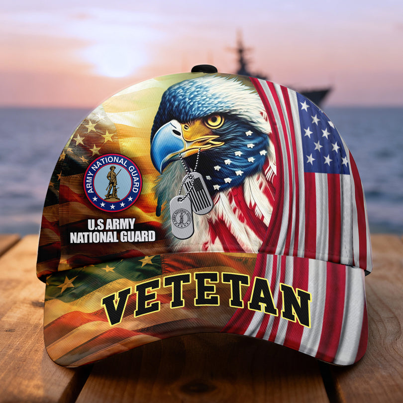 Custom Name Veterans Baseball Hat, Men's Cap, Personalized Men Cap, Gift Idea for Veterans Day, Memorial Day CAP1110202504