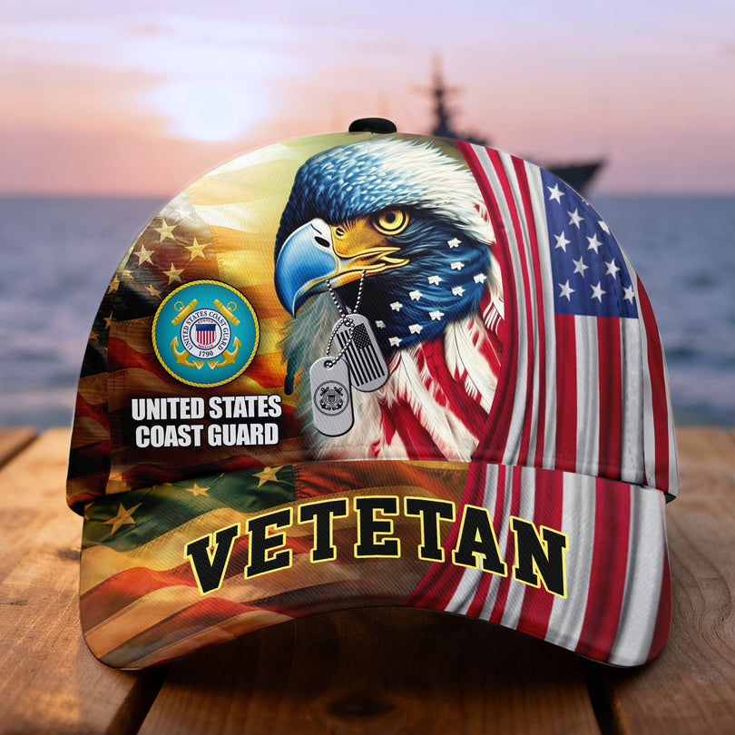 Custom Name Veterans Baseball Hat, Men's Cap, Personalized Men Cap, Gift Idea for Veterans Day, Memorial Day CAP1110202504