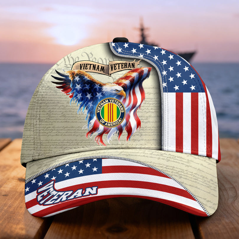 Custom Name Veterans Baseball Hat Men’s Cap Great Gift for Veterans Day Memorial Day CAP2110202501
