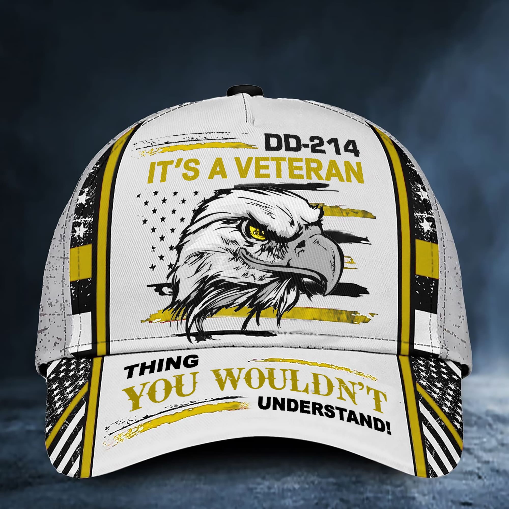 Premium DD-214 Veteran Cap 3D Multicolor | Brosvet