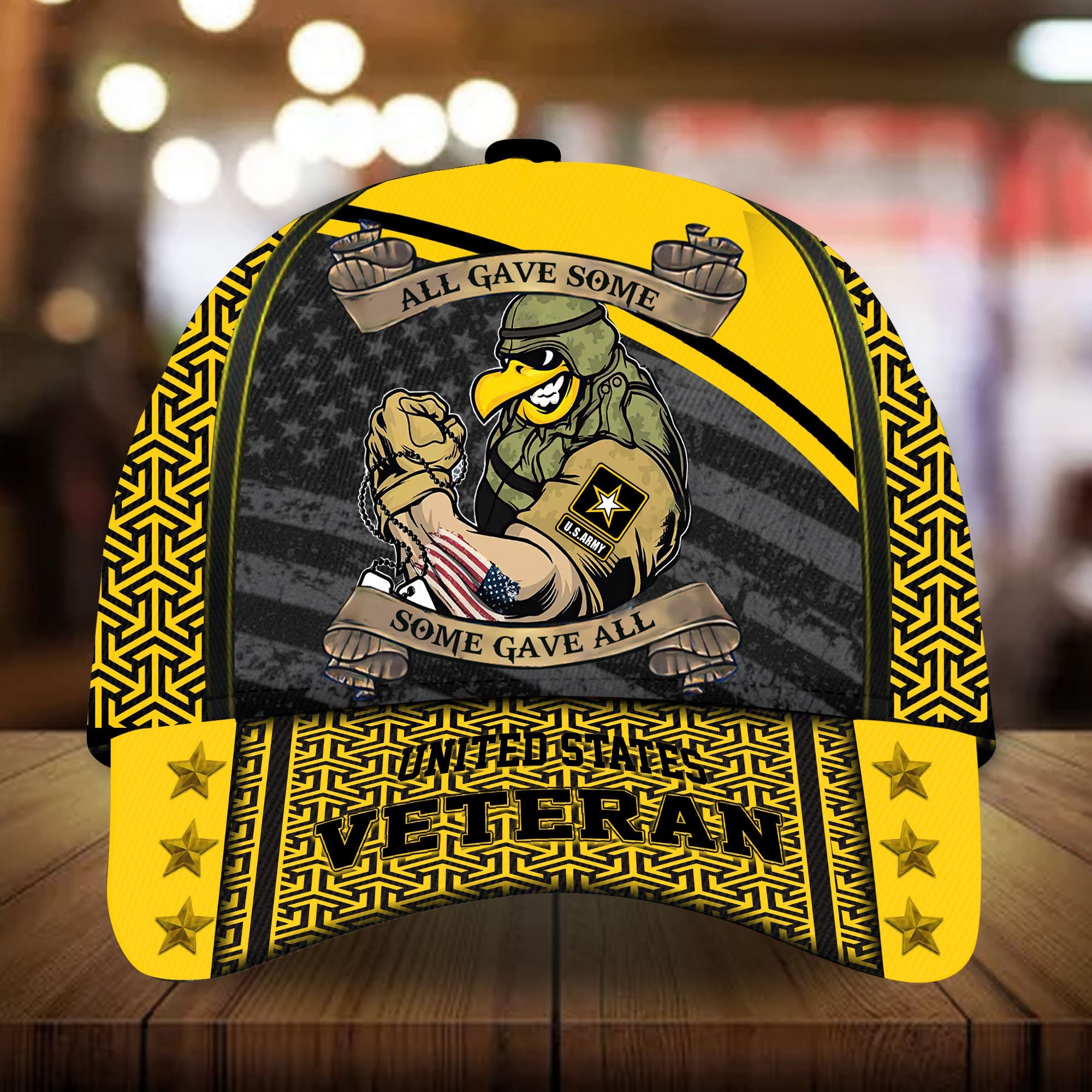 The Best Eagle U.S Veteran Cap 3D Multicolor VN121202MH
