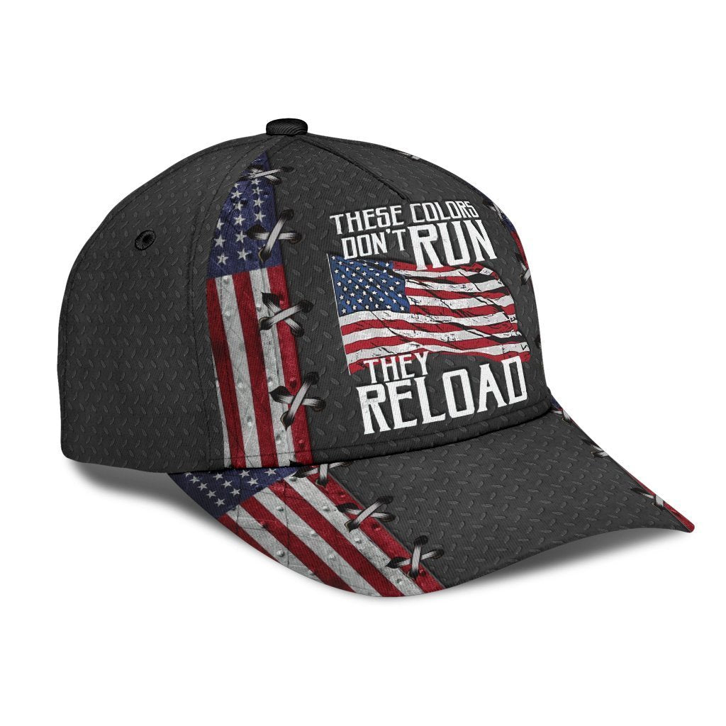 America These Colors They Don't Run Classic Cap 3D | Brosvet