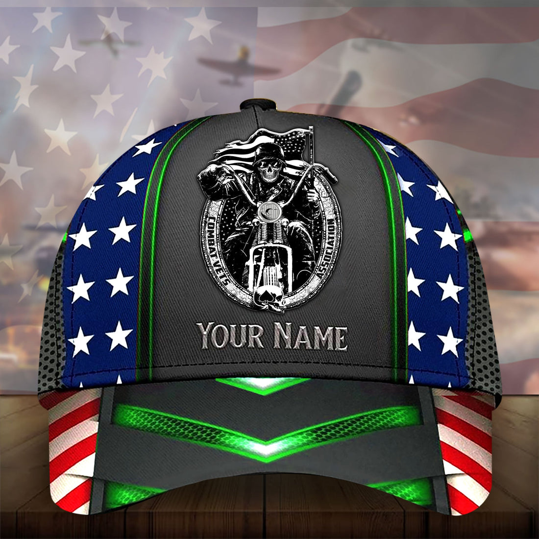 The Best Combat Vets Cap 3D Multicolor Personalized VN221202MH