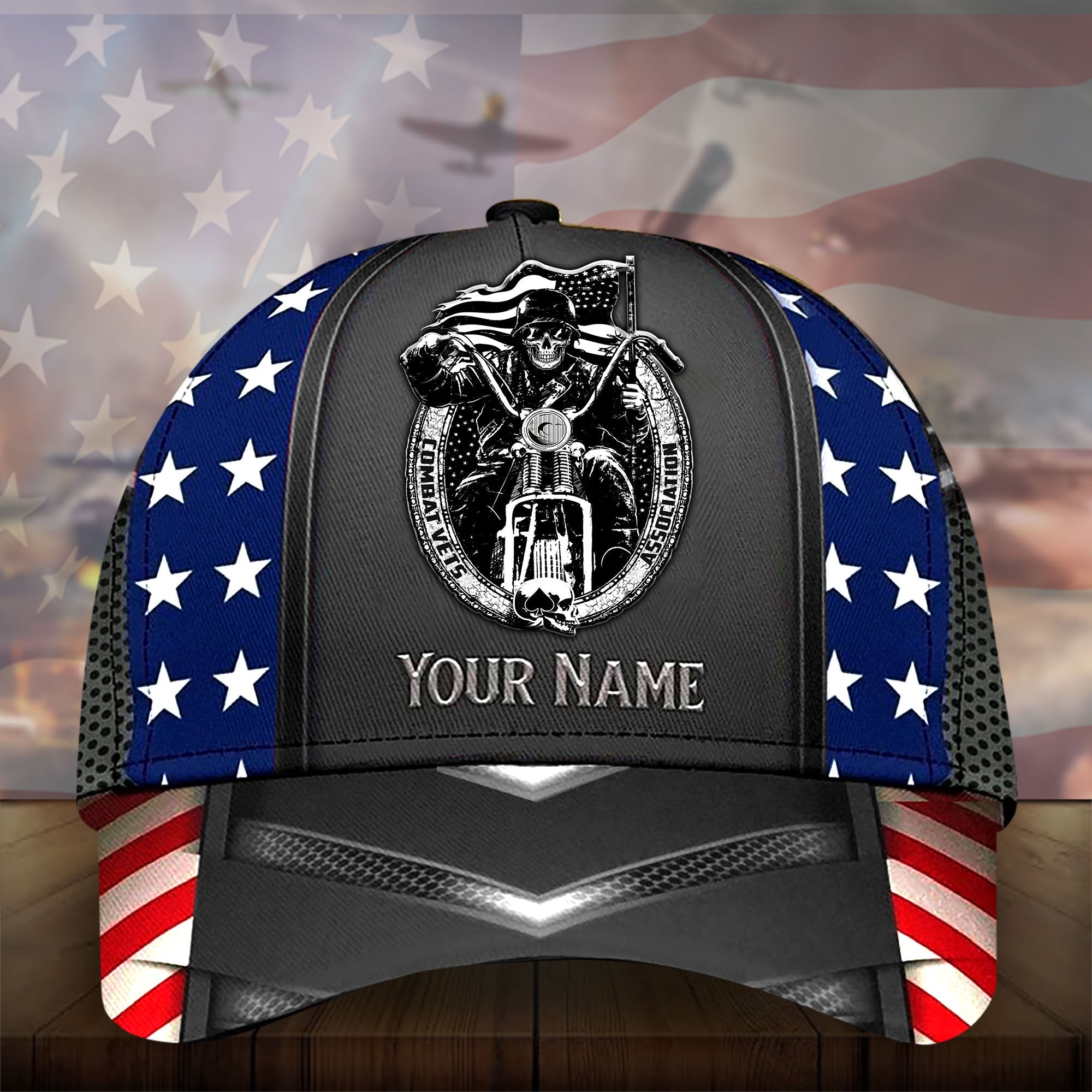 The Best Combat Vets Cap 3D Multicolor Personalized VN221202MH