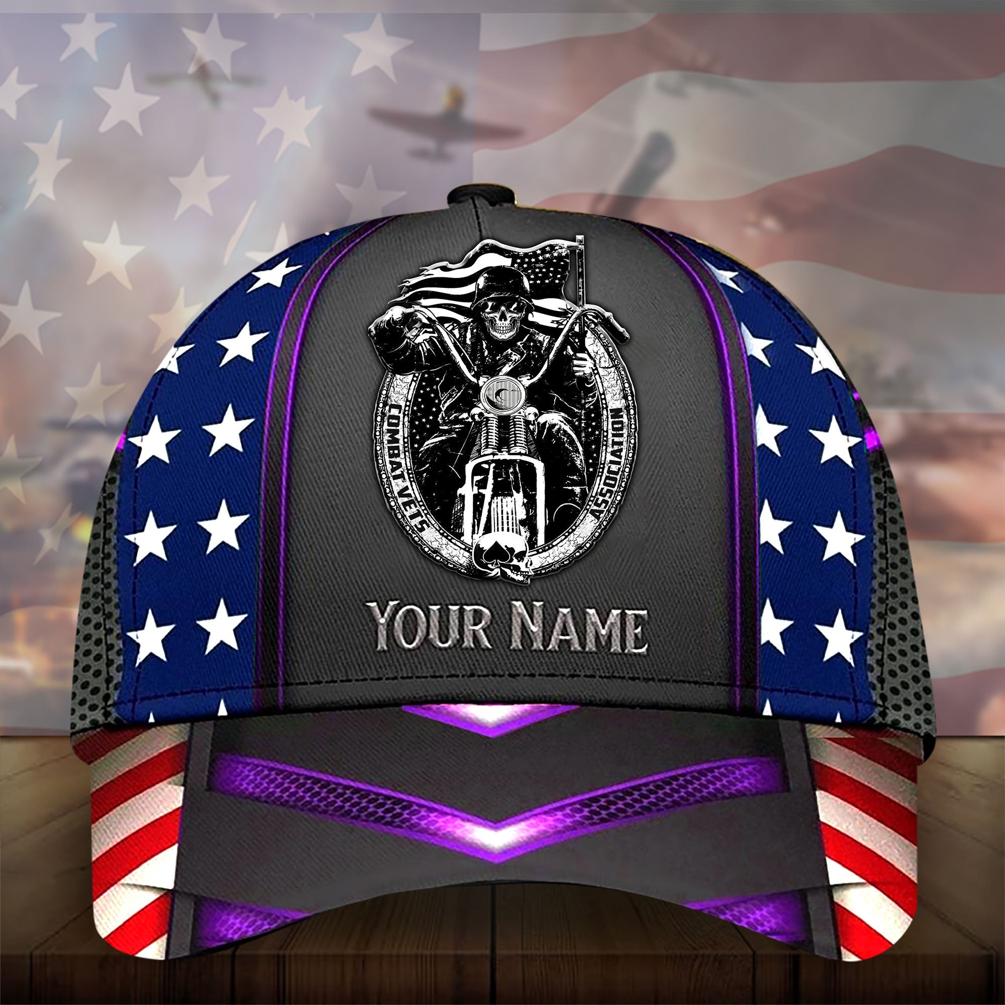 The Best Combat Vets Cap 3D Multicolor Personalized VN221202MH