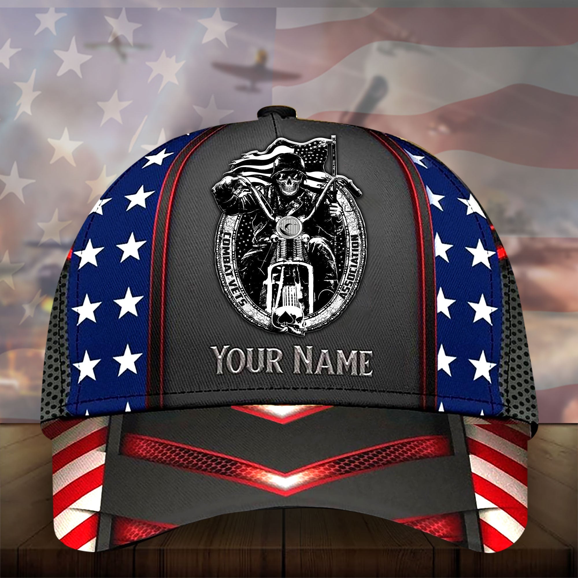 The Best Combat Vets Cap 3D Multicolor Personalized VN221202MH