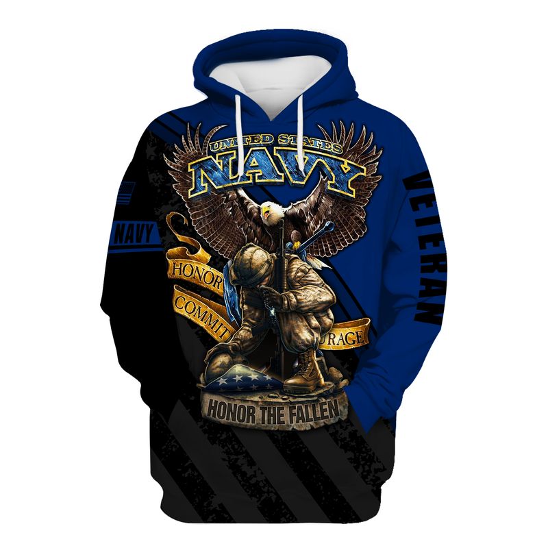 Navy Veteran 3D Printed VN201|Brosvet