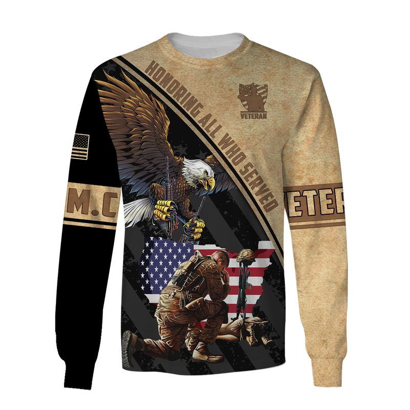 Marine Corps Veteran 3D Printed VN302|Brosvet